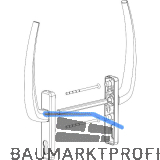 HAUTAU ATRIUM HS Griffgarnitur PZ innen/au�en, TS 68-92 mm, Alu silber eloxiert