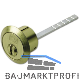 WINKHAUS Au�enzylinder AZ 27/A10 EVVA Riegelschloss verschiedensperrend Messing