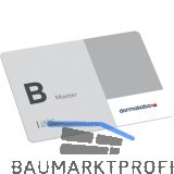 DORMAKABA Master B Chipkarte evolo smart, Kunststoff wei�