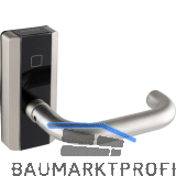 DORMAKABA Rosettenbeschlag evolo smart c-lever compact,SL1,U-Dr�cker, Edelstahl
