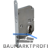 HOPPE Schiebet�rschloss mit Bogenriegel, PZ, DM 50, rund, verchromt satiniert