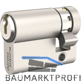 DORMAKABA Einbauhalbzylinder pextra Q, verschiedensperrend, 35,5 mm