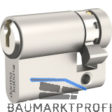 DORMAKABA Einbauhalbzylinder pextra Q, verschiedensperrend, 50 mm