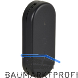 HOPPE Fenster-Griffloch-Verdeckrosette, Aluminium schwarz matt