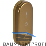 HOPPE Fenster-Griffloch-Verdeckrosette, Aluminium bronze