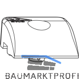 ROTO NT/NX Sicherheitsbauteil zum Ausf�llen der Falzluft Fl�gelteil grau