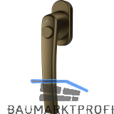 ROTO Fenstergriff ROTOLINE - Druckknopf, Aluminium mittelbronze eloxiert