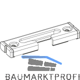 ROTO NT/NX Kipplager Holz zu Drehsperre verdeckt Eurofalz 24mm 13V silber