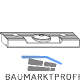 ROTO NT/NX Falzauflauf f�r Bodenschwelle EIFEL TB Falzluft 4/10/12 mm grau