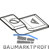 ROTO NT/NX Fr�sabdeckung Ecklager Designo Holz 5/18-13 unten waagrecht silber