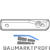 ROTO NT/NX Niveauschaltsperre Rahmenteil Holz einfr�sbar 5L FT 24 mm 13V rechts