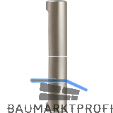 OTLAV Aufsteckh�lsen, flachrund, Band � 14 mm, Aluminium vernickelt matt