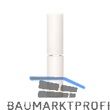 OTLAV Aufsteckh�lsen, flachrund, Band � 14 mm, Kunststoff wei� RAL 9016