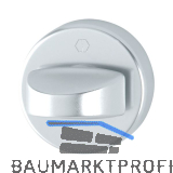 Drehknopf f�r T�rspaltsicherung, 8 X 40, Aluminium