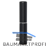 SOLIDO Aufsteckh�lsen, flachrund, Band � 20 mm, Kunststoff schwarz