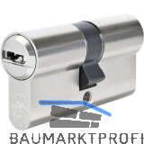 ABUS Einbaudoppelzylinder X12R, gleichsperrend, 55/55, vernickelt matt