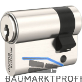 DORMAKABA Einbauhalbzylinder expert plus, verschiedensperrend, 30 mm