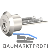 DORMAKABA Au�enzylinder expert plus 95-4-131, verschiedensperrend, vernickelt