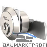 DORMAKABA Blechmontagezylinder expert plus 1090, gleichsperrend, vernickelt