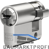 WINKHAUS Einbauhalbzylinder keyTec N-Tra, gleichsperrend, 55 mm