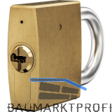 WINKHAUS Vorhangschloss keyTec N-Tra gleichsperrend B�gelh�he 28 mm Messing