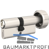 DORMAKABA Knaufzylinder pextra Q, verschiedensperrend, 40/K60