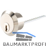 DORMAKABA Au�enzylinder pextra Q, gleichsperrend, vernickelt