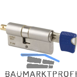 WINKHAUS Wellendoppelzylinder keyTec RPE, verschiedensperrend, 90/W45