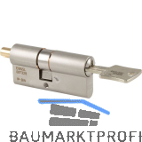 WINKHAUS Wellendoppelzylinder key Tec N-Tra, gleichsperrend, 40/W55