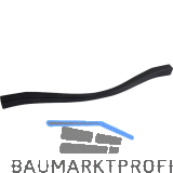 M�belgriff Fluid LA 192/224 mm, Breite 236 mm, ZN schwarz matt lackiert