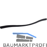 M�belgriff Fluid LA 288/320 mm, Breite 363 mm, ZN schwarz matt lackiert