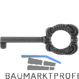 M�belschl�ssel Faial L�nge 83 mm, Zinkdruckguss eisen br�niert