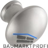 Knopf Bastoy � 30 mm, Tiefe 27 mm, ZN verchromt matt