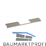 Griffleiste Edge Urban LA 2 x 64 mm, L�nge 350 mm, Aluminium Edelstahl-Effekt