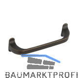 Griff Locker LA 128 mm, Breite 140 mm, Zinkdruckguss antik braun