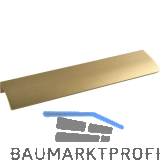 Griffleiste Edge Straight LA 2x80,L�nge 200 mm,Aluminium messing matt geb�rstet