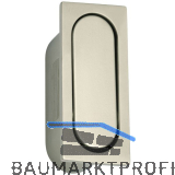 Klapp-Muschelgriff Breite 23 mm, H�he 52 mm, ZN vernickelt matt