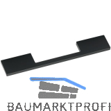 Griff Nestis LA 128 mm, Breite 200 mm, ZN schwarz matt lackiert