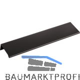 Griffleiste Piojo 3000 mm zum Aufkleben, Aluminium schwarz matt