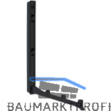 Klapphaken Came zum Einlassen - 3 Haken, H�he 177 mm, ZN schwarz matt