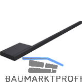 Handtuchhalter Pan, Breite 380 mm, Aluminium schwarz matt