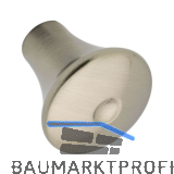 Knopf Kapys � 24 mm, Tiefe 24 mm, ZN Edelstahl Effekt