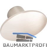 M�belknopf Dome 50x36 mm, Zinkdruckguss Edelstahl Effekt