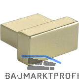 Knopf Fisolo Breite 29 mm, Tiefe 24 mm, ZN vermessingt poliert