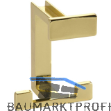 Huthaken Doradus Breite 70 mm, H�he 92 mm, ZN vermessingt poliert