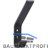 Huthaken Neso zu Akustikpaneel, Aluminium schwarz matt
