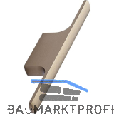 M�belgriff Tau Breite 126 mm, Aluminium messing geb�rstet