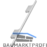 M�belgriff Tau Breite 286 mm, Aluminium Edelstahl Effekt