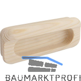 Muschelgriff Horkos Breite 107 mm, H�he 50 mm, Fichte roh