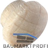 Holzabdeckkappe � 12 mm, Zapfen � 8 mm, Zapfenl�nge 4 mm, Buche roh